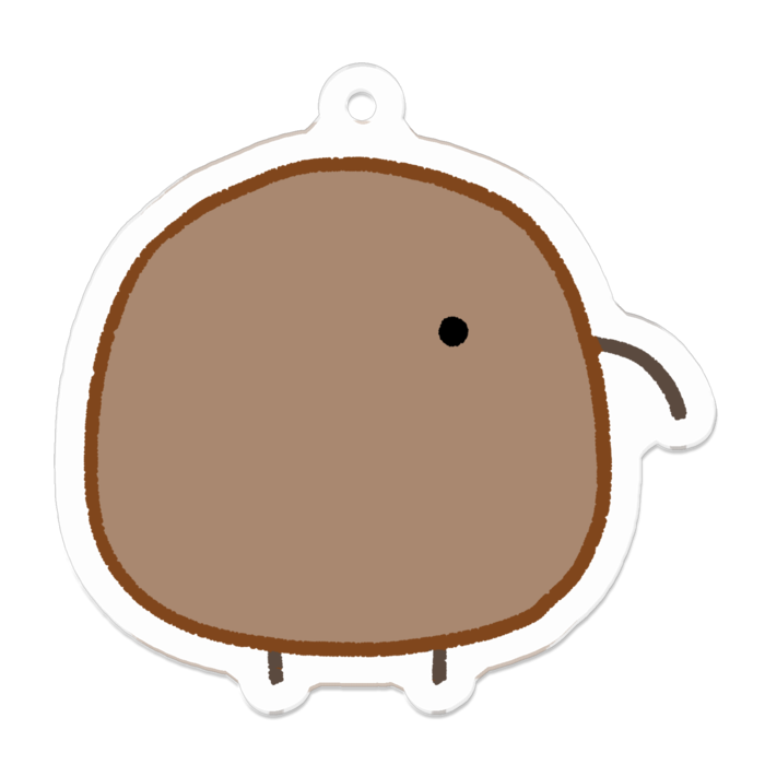 アクリルキーホルダー - 50 x 50 (mm)