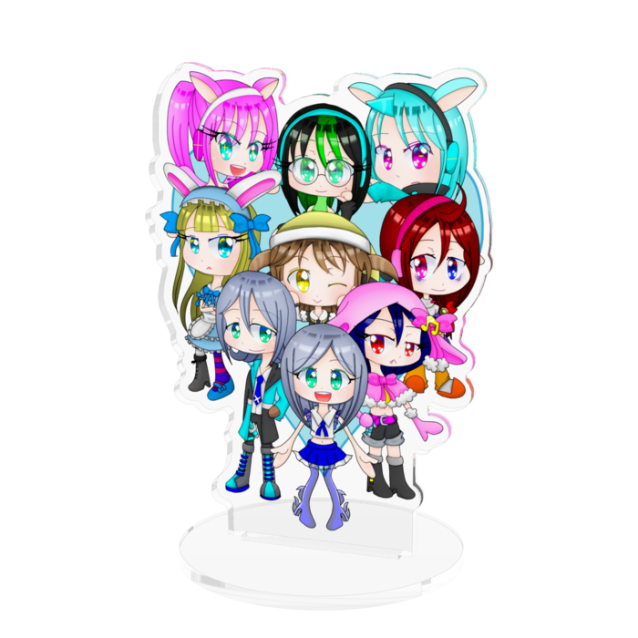 アクリルフィギュア - 100x100mm