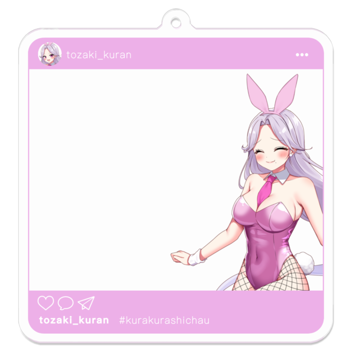 アクリルキーホルダー - 70 x 70 (mm)