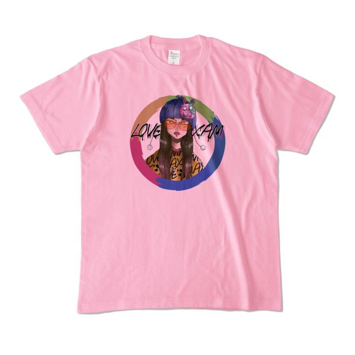 カラーTシャツ - M - ピーチ (淡色)