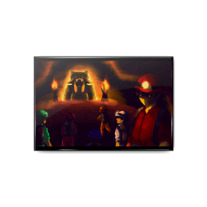 缶バッジ - 80x54mm