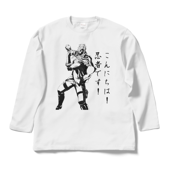 ロングスリーブTシャツ - L - ホワイト