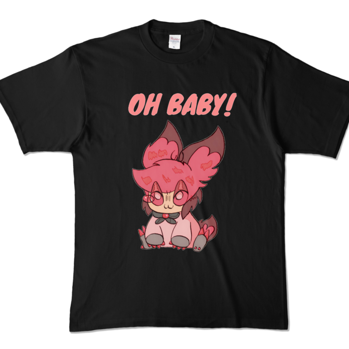 カラーTシャツ - XL - ブラック (濃色)