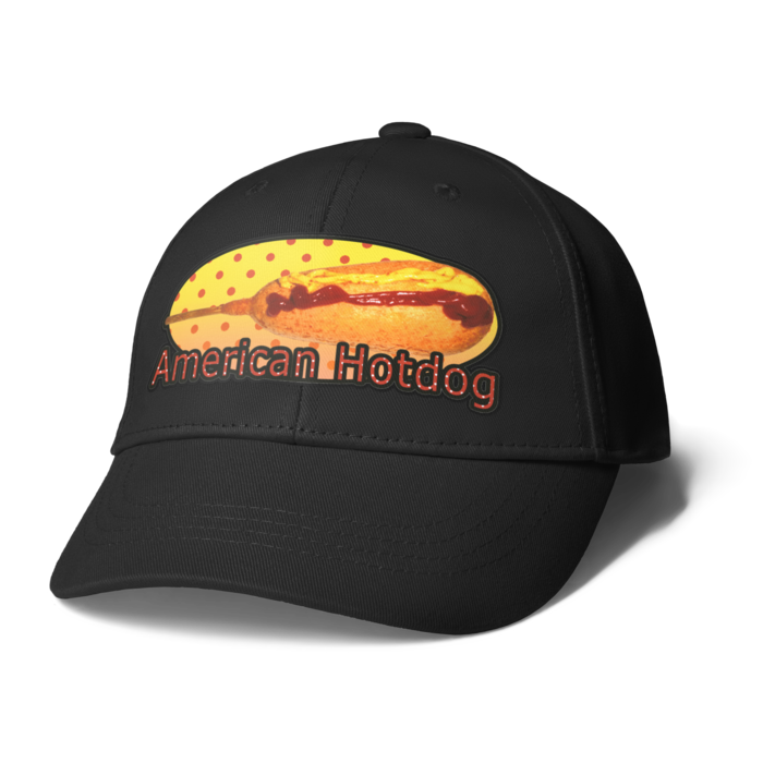 キャップ - ブラック