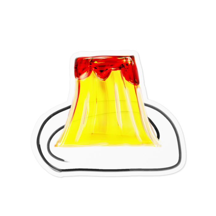 ステッカー - 100 x 100 (mm)