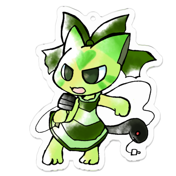 アクリルキーホルダー - 70 x 70 (mm)