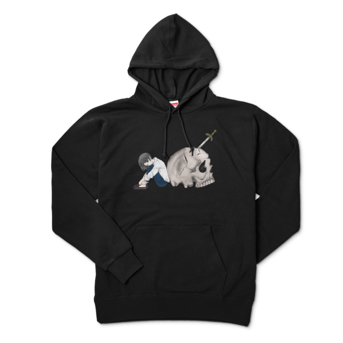 パーカー - XL - ブラック