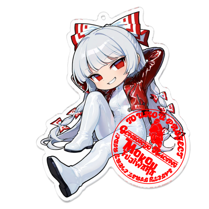 アクリルキーホルダー - 100 x 100 (mm)