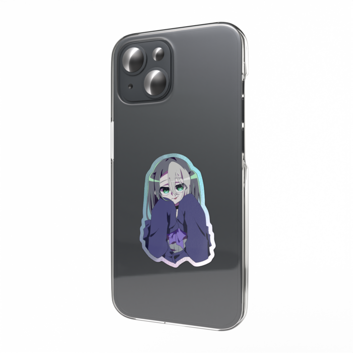 オーロラスマホステッカー - 縦