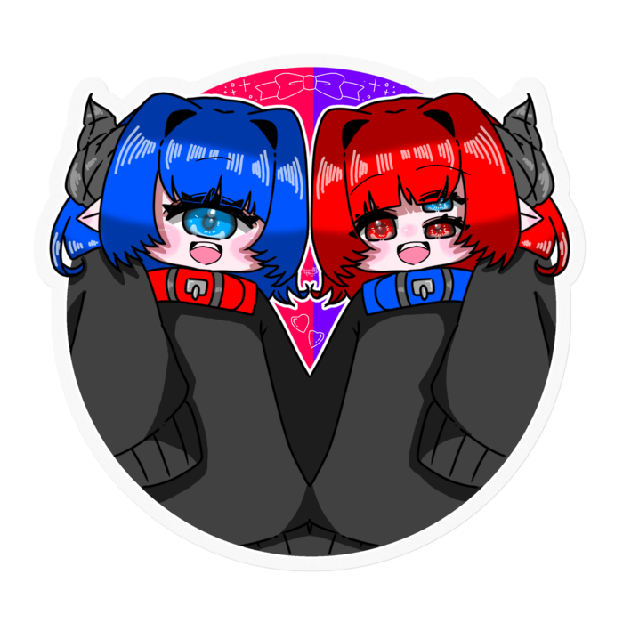 ステッカー - 100 x 100 (mm)