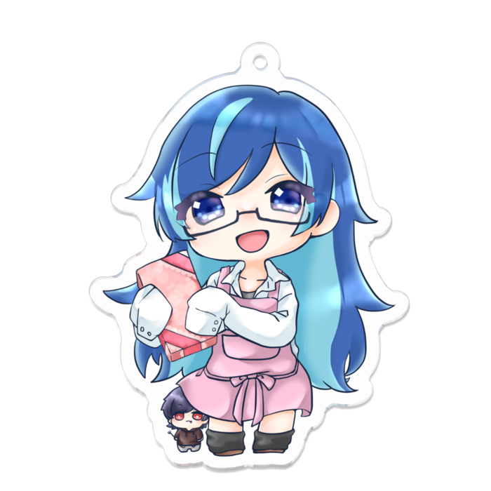 アクリルキーホルダー - 70 x 70 (mm)