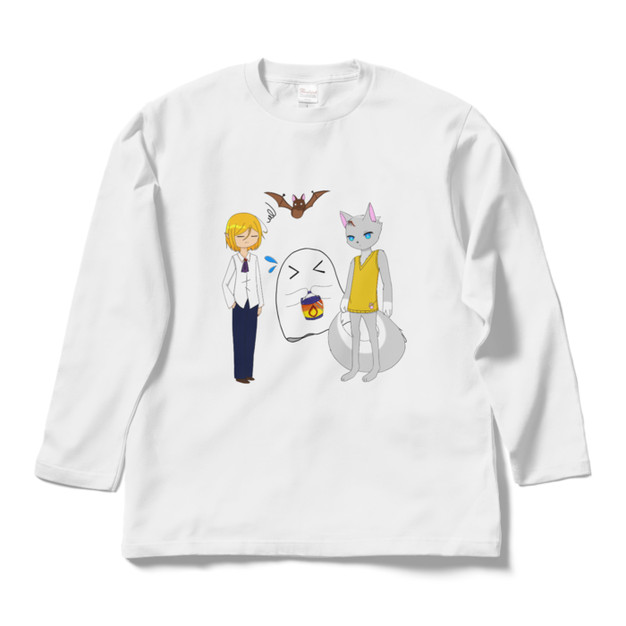 ロングスリーブTシャツ - L - ホワイト