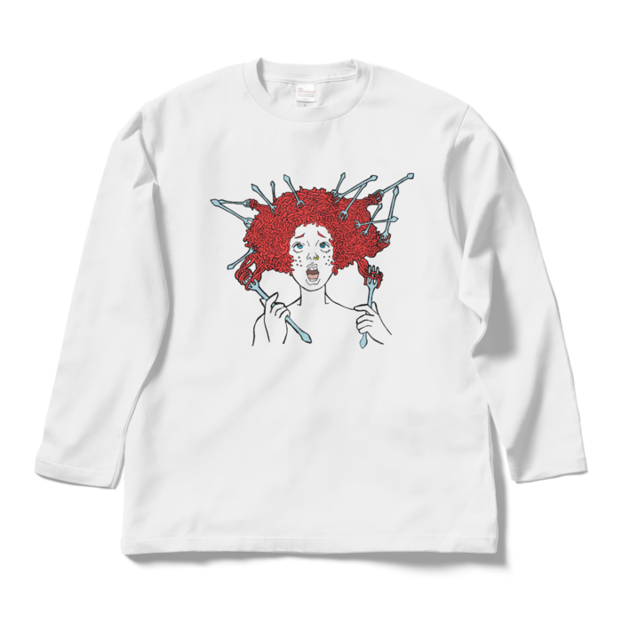 ロングスリーブTシャツ - L - ホワイト