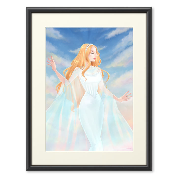 複製画(プリモアート) - A4(額縁・ブラック)