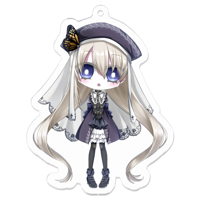 アクリルキーホルダー - 70 x 70 (mm)