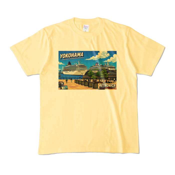 カラーTシャツ - M - ライトイエロー (淡色)
