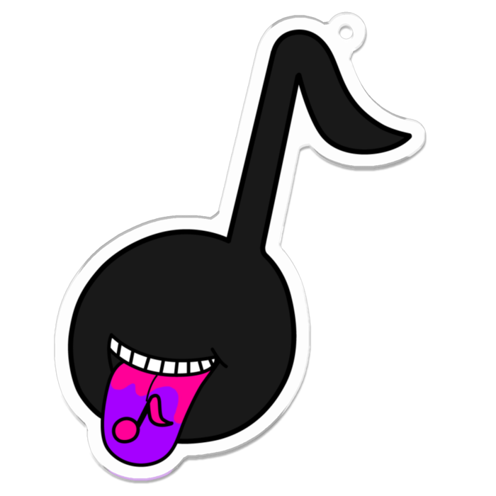 アクリルキーホルダー - 70 x 70 (mm)