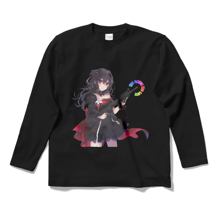 ロングスリーブTシャツ - S - ブラック