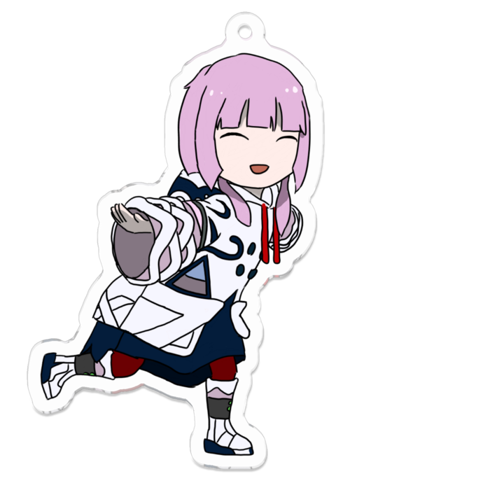 アクリルキーホルダー - 70 x 70 (mm)