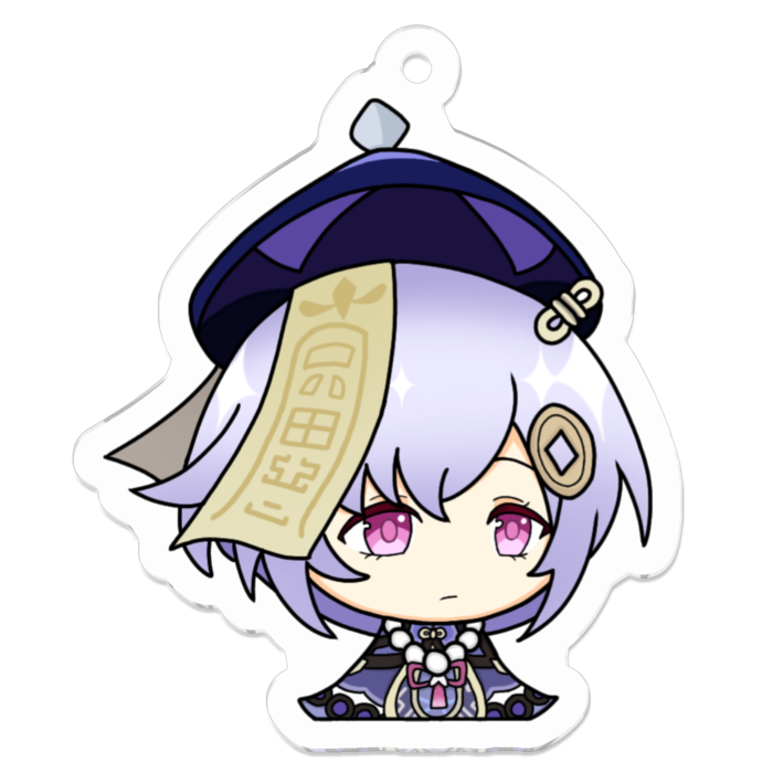 アクリルキーホルダー（コーティング） - 50 x 50 (mm)