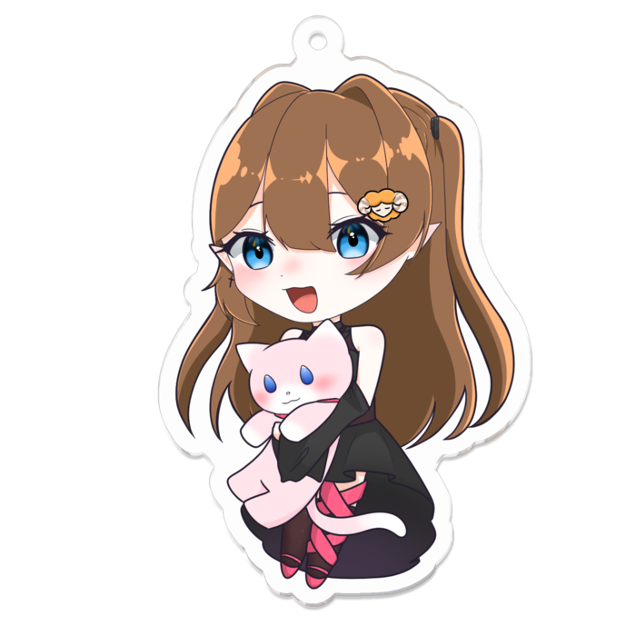 アクリルキーホルダー - 70 x 70 (mm)