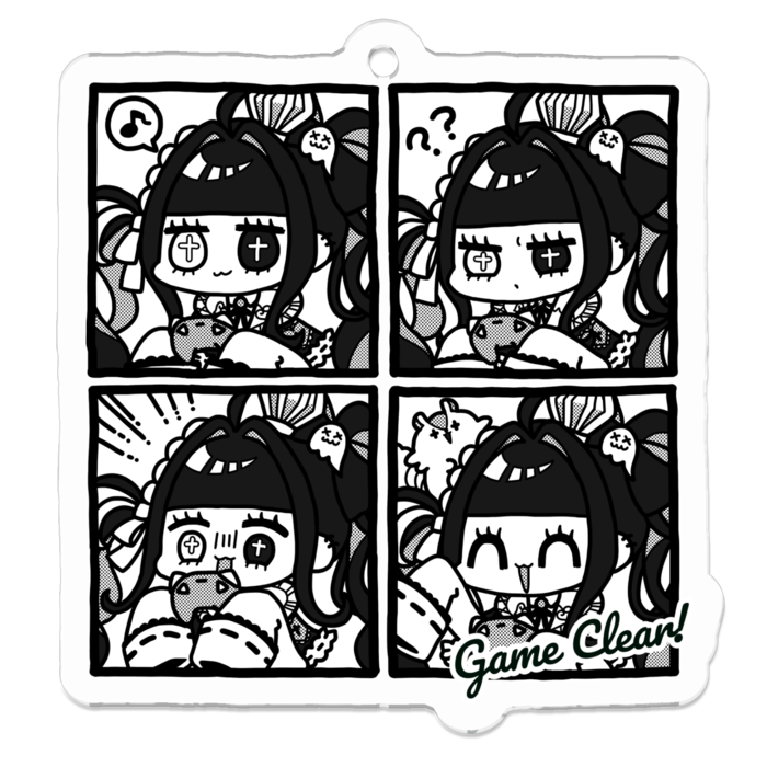 アクリルキーホルダー - 50 x 50 (mm)