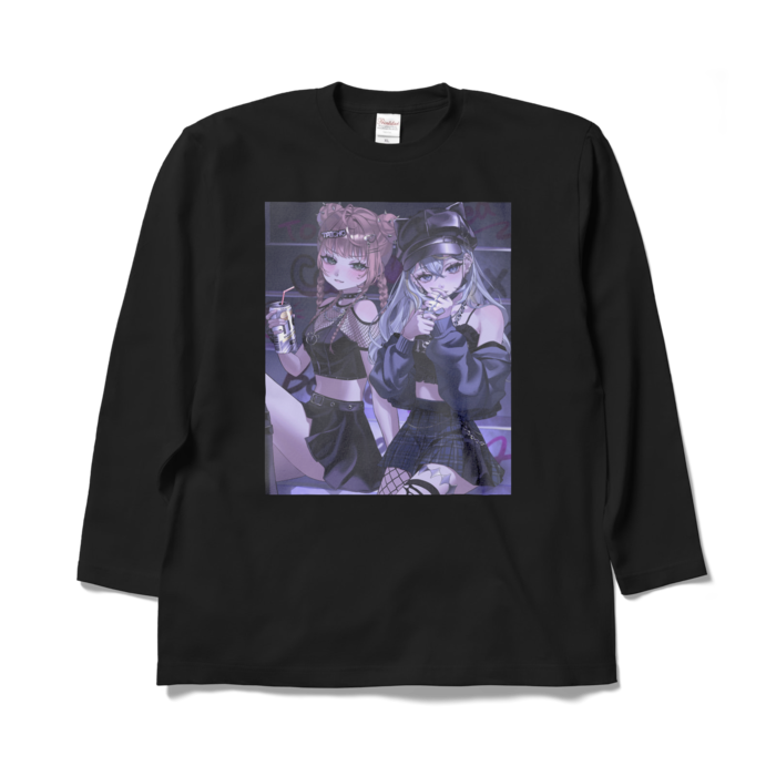 ロングスリーブTシャツ - XL - ブラック