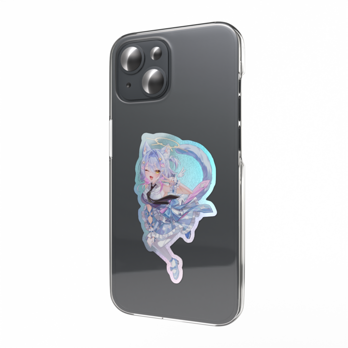 オーロラスマホステッカー - 縦