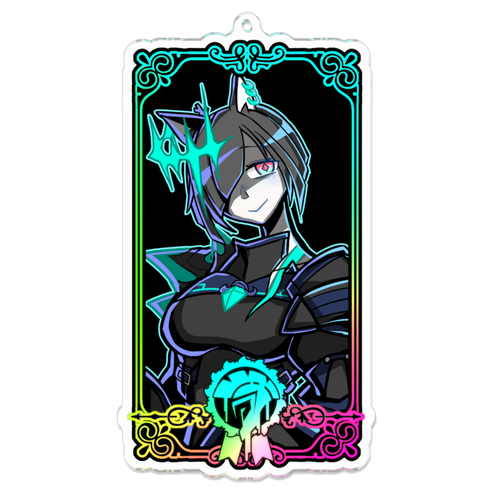 アクリルキーホルダー - 100 x 100 (mm)