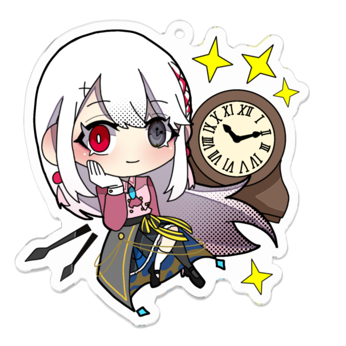 アクリルキーホルダー - 70 x 70 (mm)
