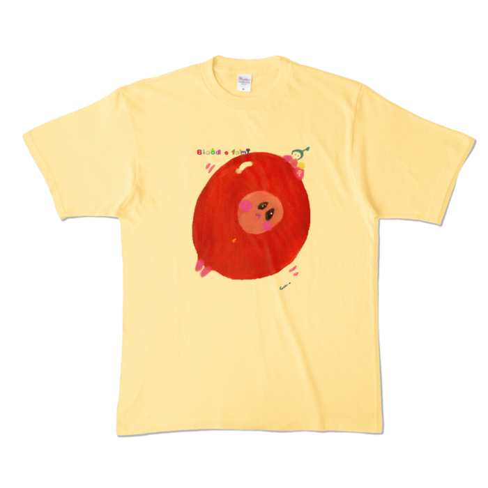 カラーTシャツ - XL - ライトイエロー (淡色)