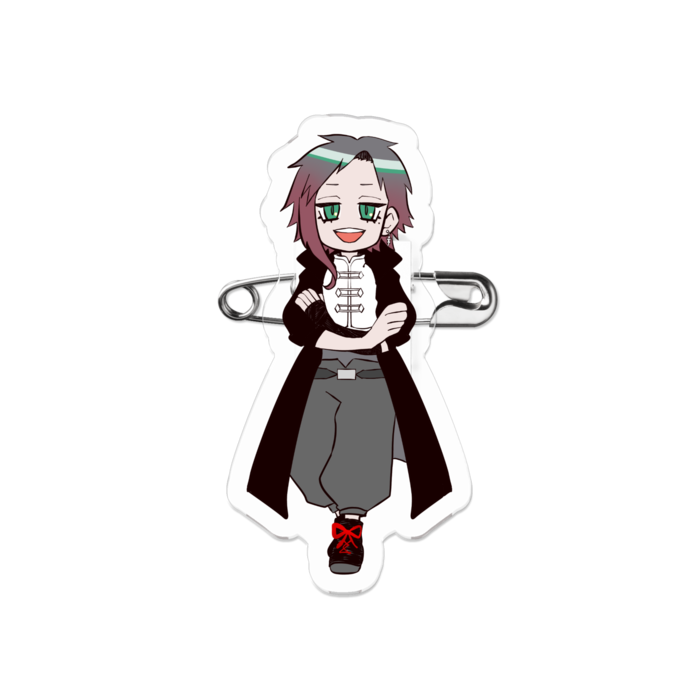 アクリルバッジ - 50 x 50 (mm)