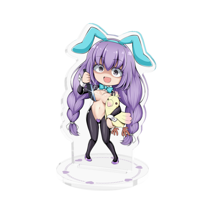 ばにーたらまアクリルフィギュア （ヤンデレVer.）- 70x70mm