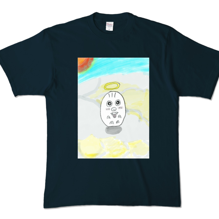 カラーTシャツ - XL - ネイビー (濃色)(1)