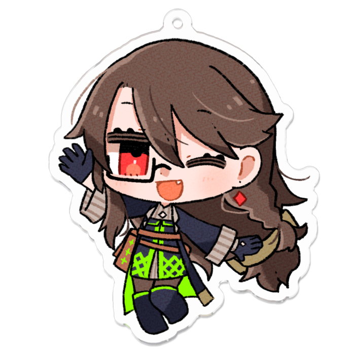 アクリルキーホルダー - 70 x 70 (mm)