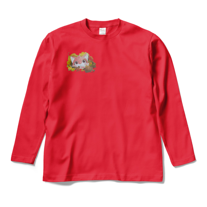ロングスリーブTシャツ - M - レッド(2)