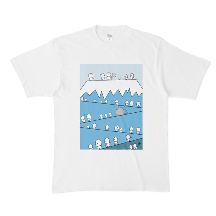 目指せ富士山！ - XL - 白