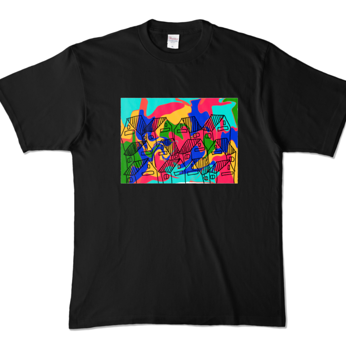 カラーTシャツ - XL - ブラック (濃色)