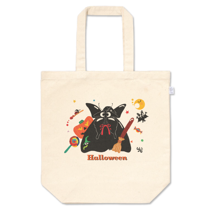Halloweenのトートバッグ - M - プリント面積中