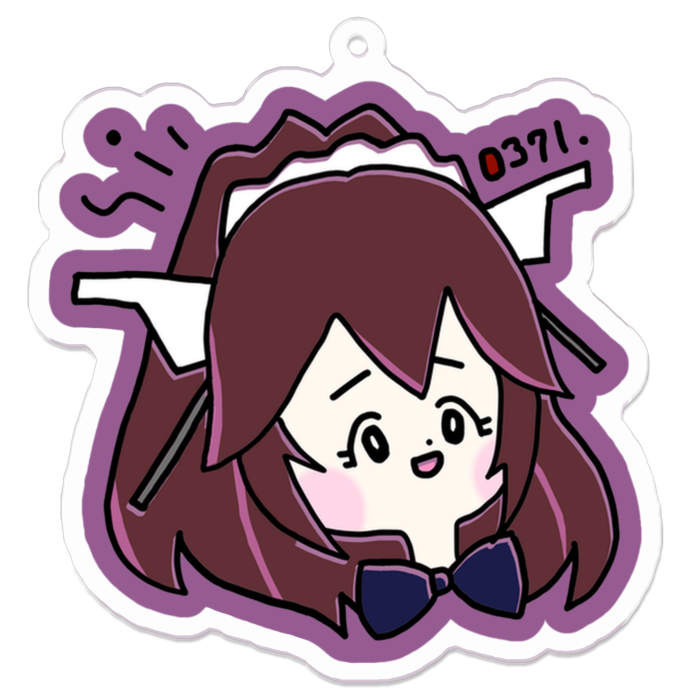 アクリルキーホルダー - 70 x 70 (mm)