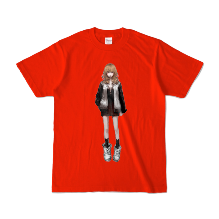 カラーTシャツ - S - レッド (濃色)