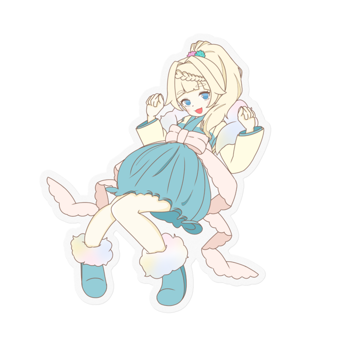 ステッカー - 100 x 100 (mm)