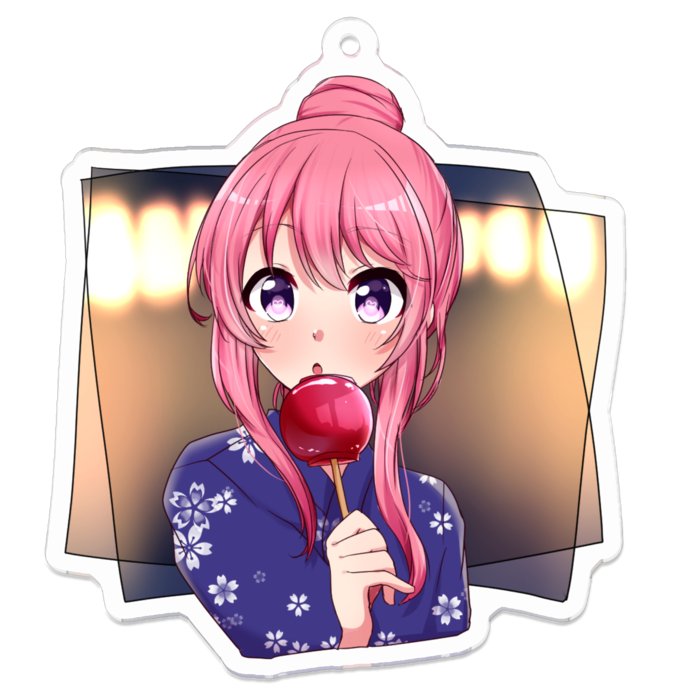 アクリルキーホルダー - 70 x 70 (mm)