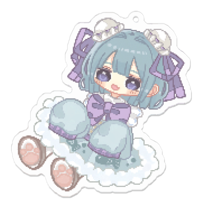 アクリルキーホルダー - 70 x 70 (mm)