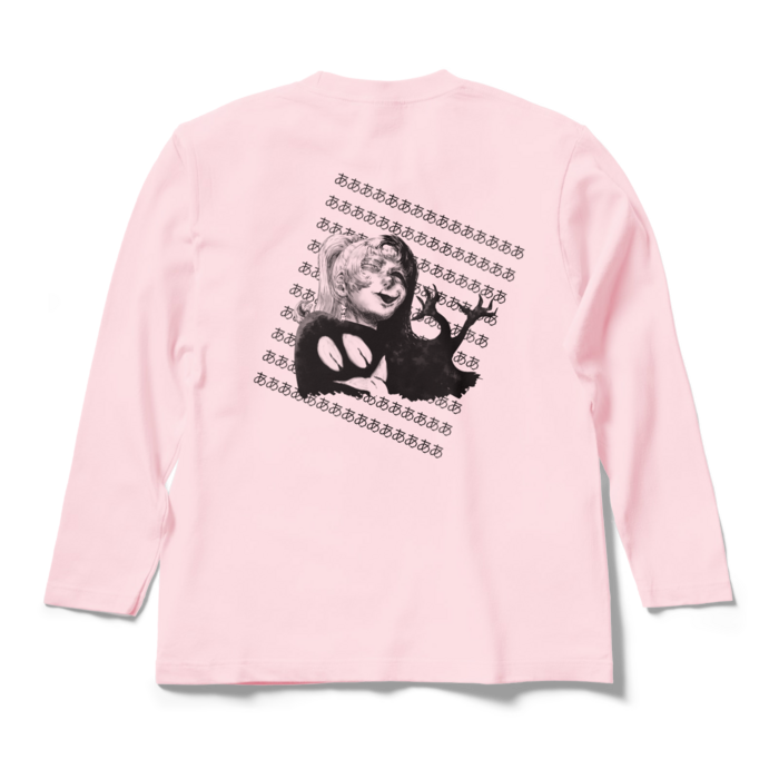 ロングスリーブTシャツ - M - ライトピンク