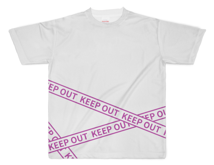 フルグラフィックTシャツ - XL - 正面印刷のみ