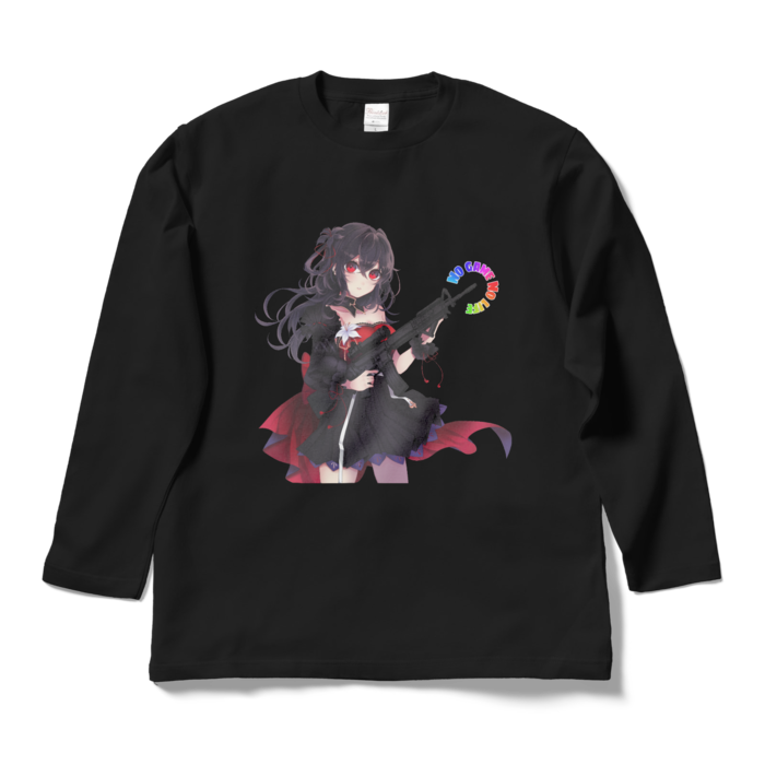 ロングスリーブTシャツ - L - ブラック