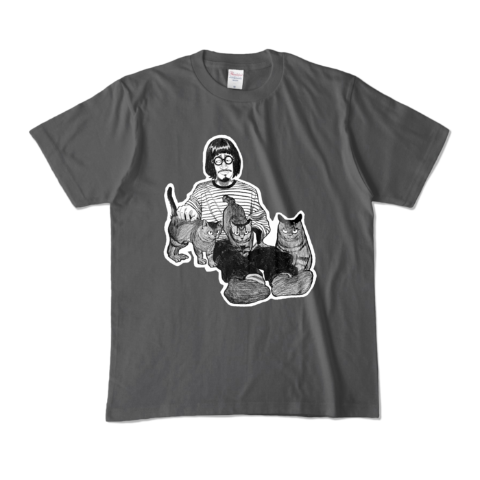 カラーTシャツ - M - チャコール (濃色)