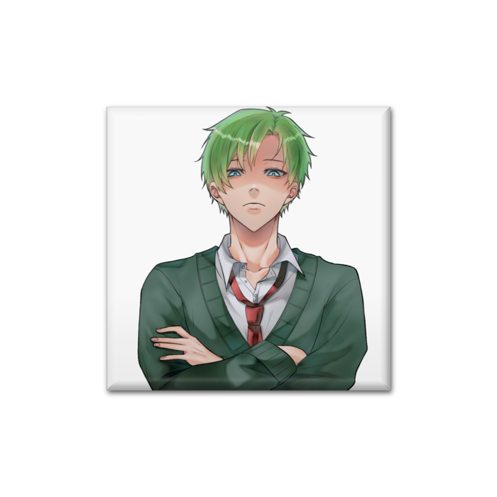 缶バッジ - 四角形40mm