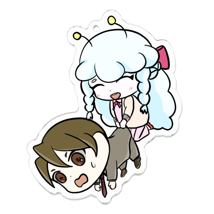 アクリルキーホルダー - 70 x 70 (mm)